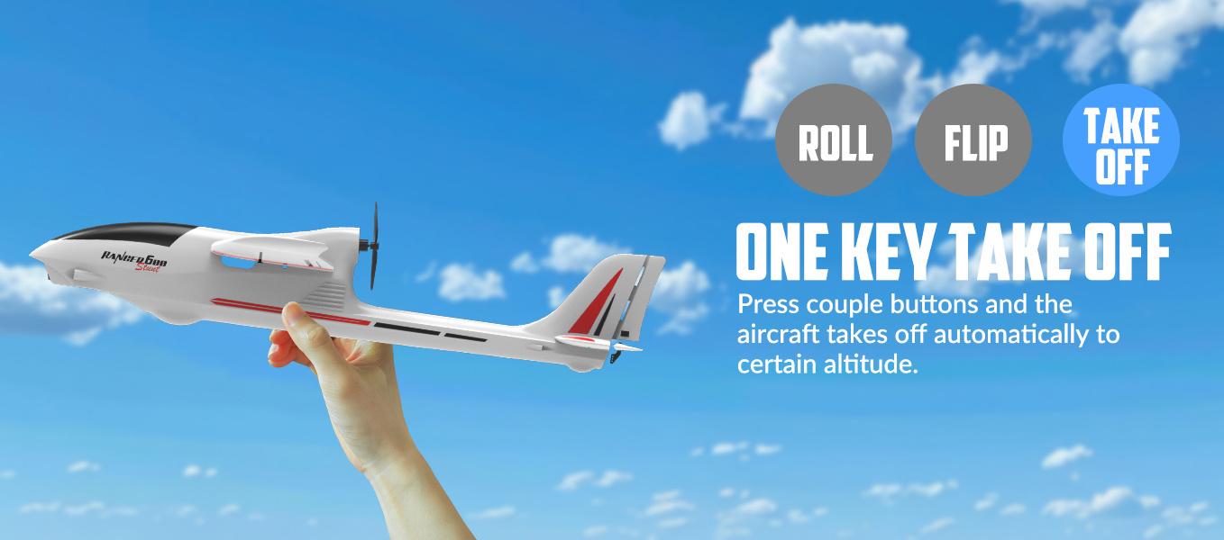 Volantex Ranger 600 Gyro 4-Kanals 600mm RTF Vit