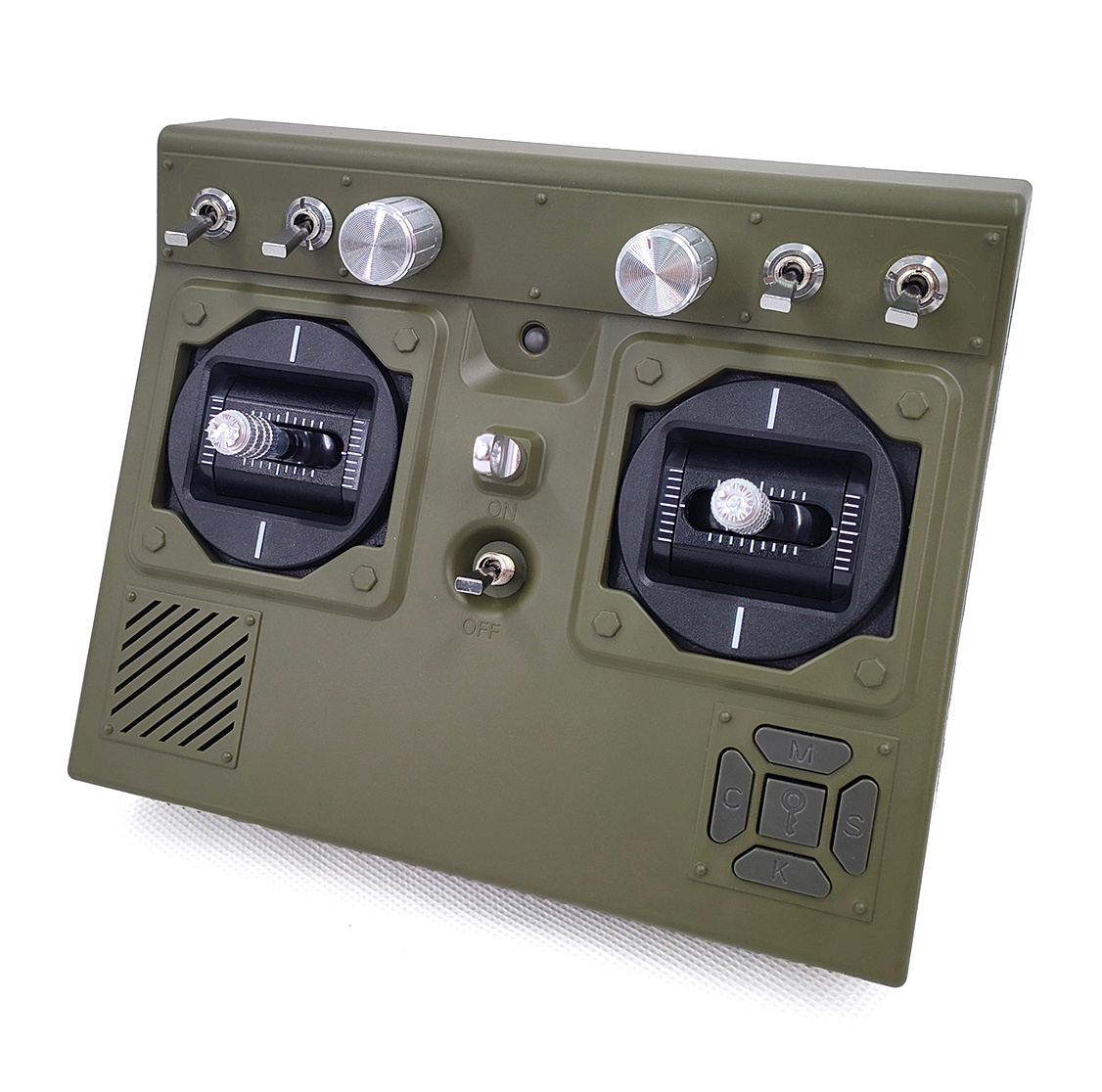 Racent M5A1 Stuart RC Stridsvagn 1/16 Röd