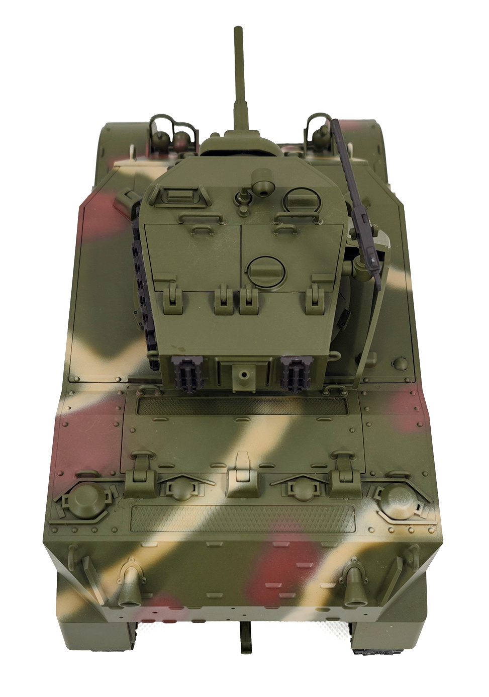 Racent M5A1 Stuart RC Stridsvagn 1/16 Röd