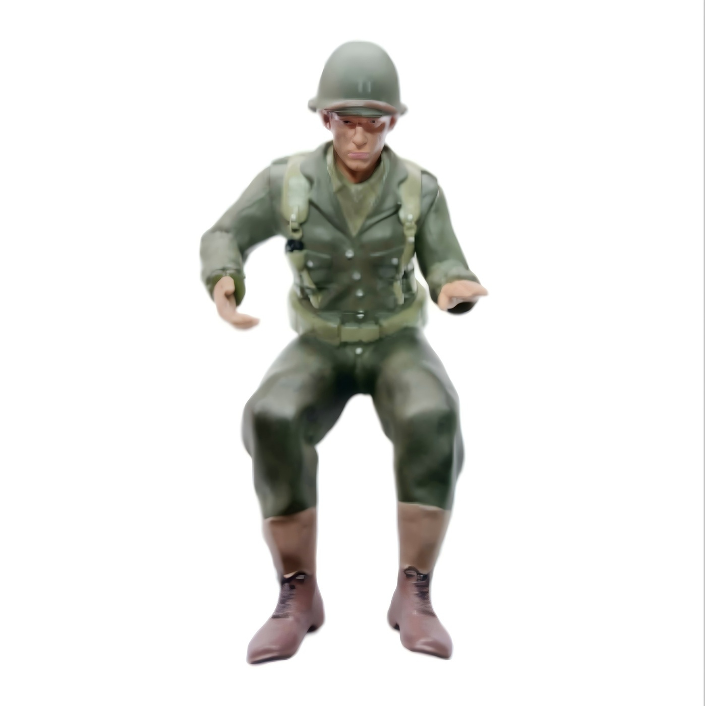 Förare Soldat Willys MB