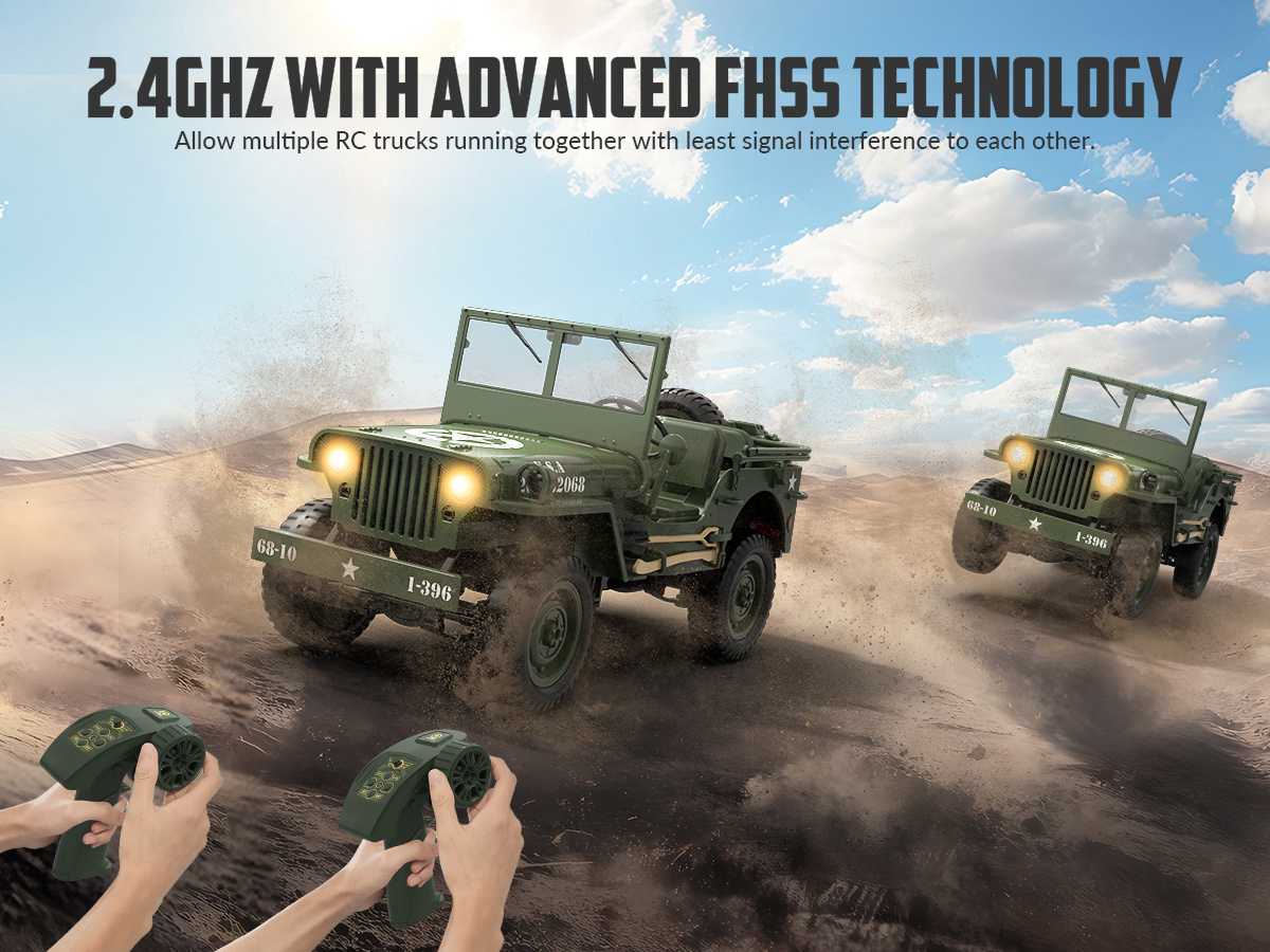 RC Crawler 1/10 1941 Willys MB