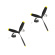 Volantex Propeller Set 3-bladig Spitfire (2) Volantex Propeller Set 3-bladig Spitfire (2)