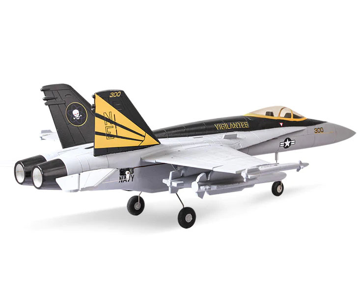 FMS F-18 V2 675mm spv 64mm EDF-fläkt PNP Grå
