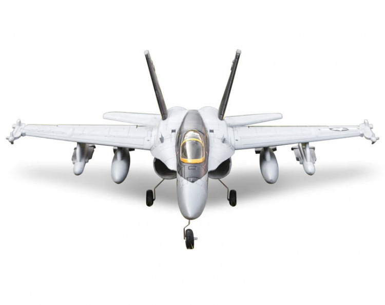 FMS F-18 V2 675mm spv 64mm EDF-fläkt PNP Grå