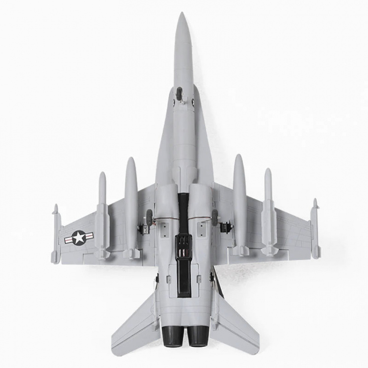 FMS F-18 V2 675mm spv 64mm EDF-fläkt PNP Grå