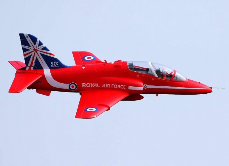 FMS BAE Hawk 1042mm (80mm Fläkt) Reflex V2-Gyro PNP