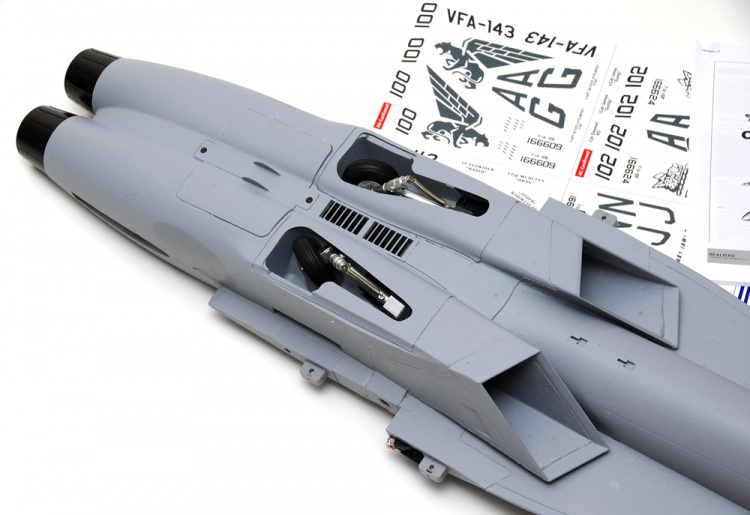 F/A-18F Grå 70mm Fläkt PNP