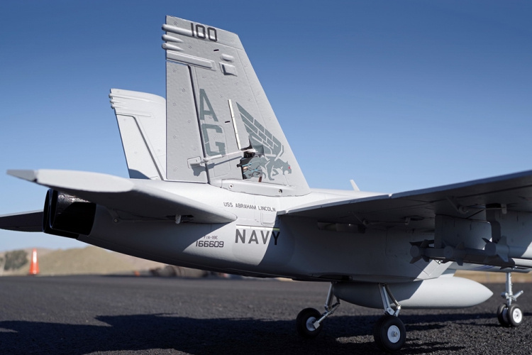 F/A-18F Grå 70mm Fläkt PNP