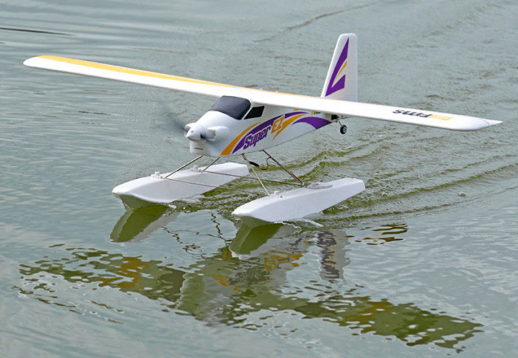 FMS Super EZ V4 1220mm Reflex V2 Gyro & Pontoner PNP