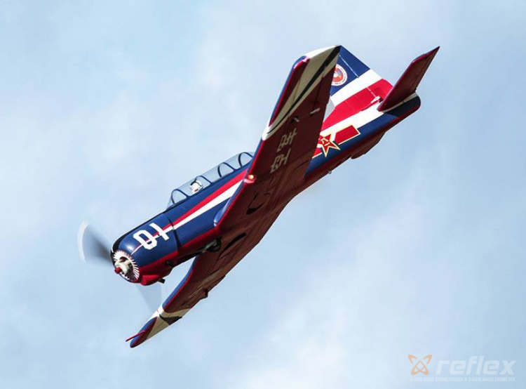 FMS Nanchang CJ-6 V2 1.2m PNP Reflex-V2 Gyro PNP