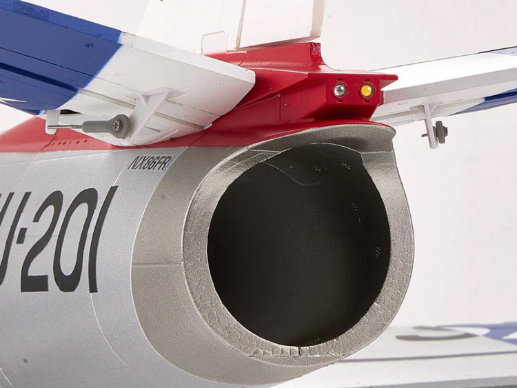 F-86 Sabre Skyblazer 122cm (80mm Fläkt) PNP Blå