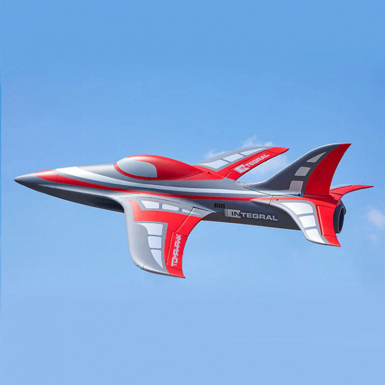 FMS EDF Integral (80mm Fläkt) PNP Röd