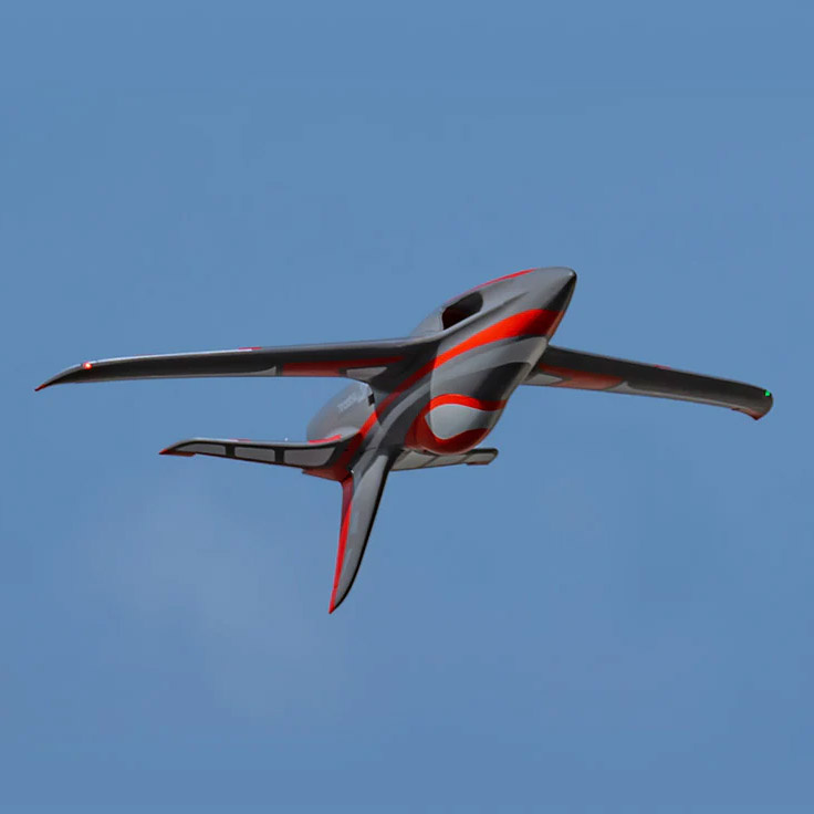 FMS EDF Integral (80mm Fläkt) PNP Röd