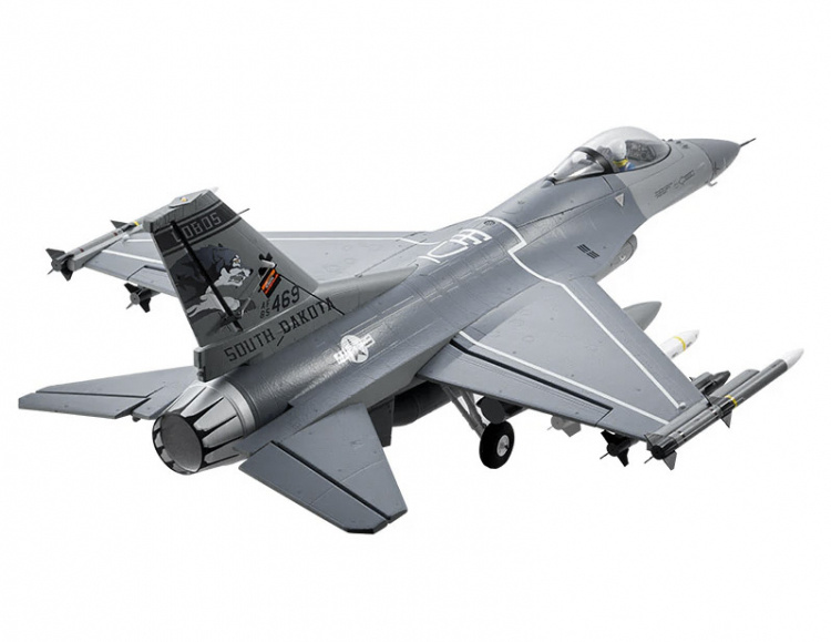FMS F-16 Fighting Falcon EDF 64mm PNP Grå