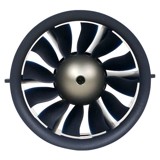 FMS Ducted Fan 70 mm 12-blad 3060-KV1900 motor (6S)