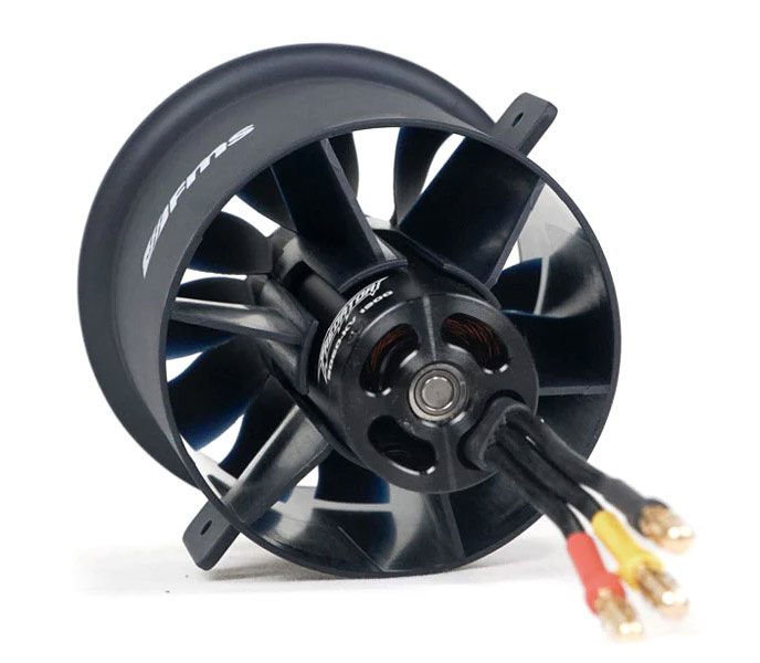 FMS Ducted Fan 70 mm 12-blad 3060-KV1900 motor (6S)