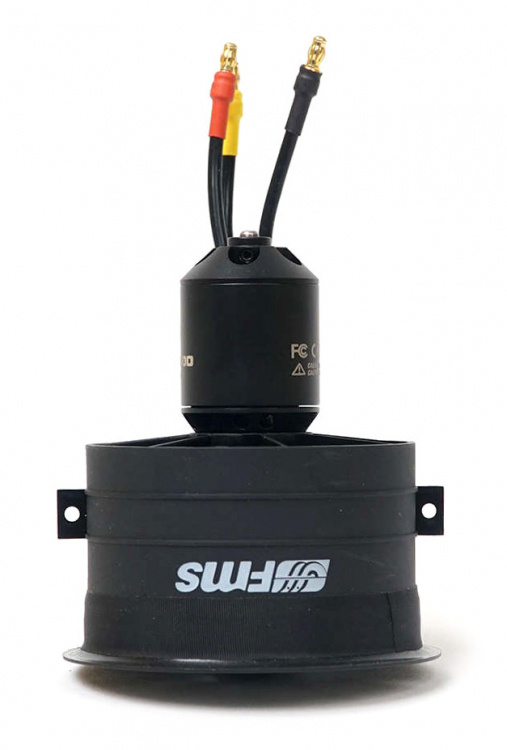 FMS Ducted Fan 64mm 3S-V2 11-blad 2840-KV3900