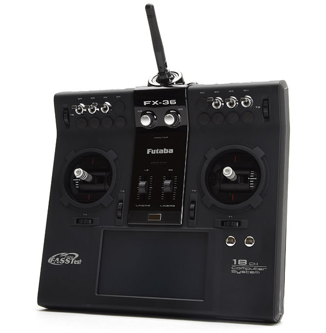 Futaba FX-36 Radio, R7208SB, utan batteri & laddare