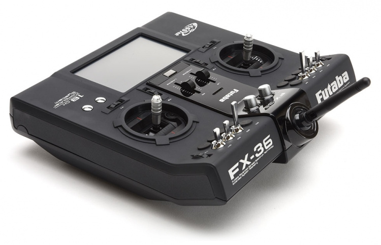 Futaba FX-36 Radio, R7208SB, utan batteri & laddare