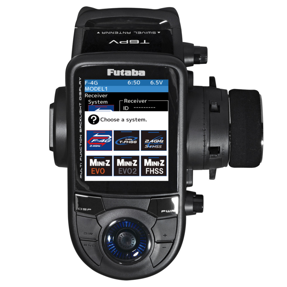 Futaba T6PV Rattradio med R404SBS-E mottagare