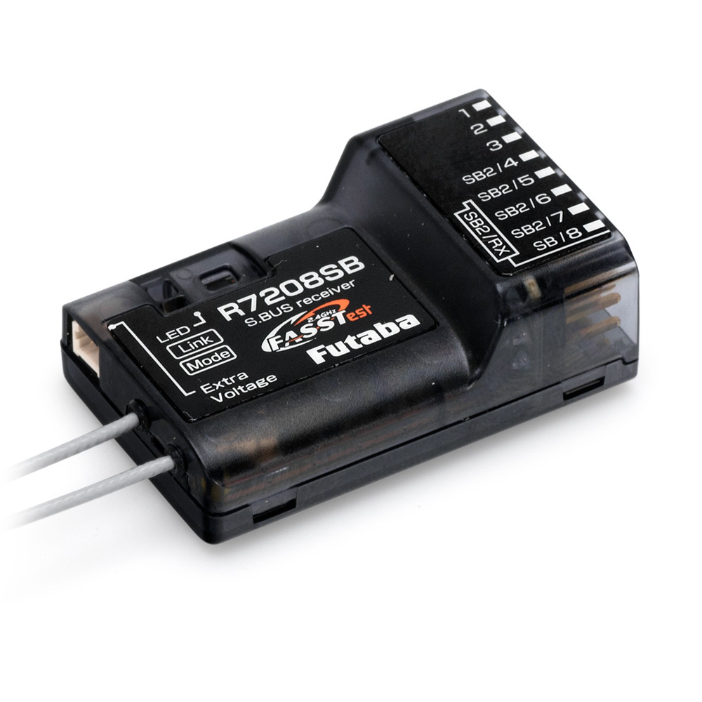 Futaba T26SZ-PRO Radio FASSTest26, R7208SB, 2S LiPo