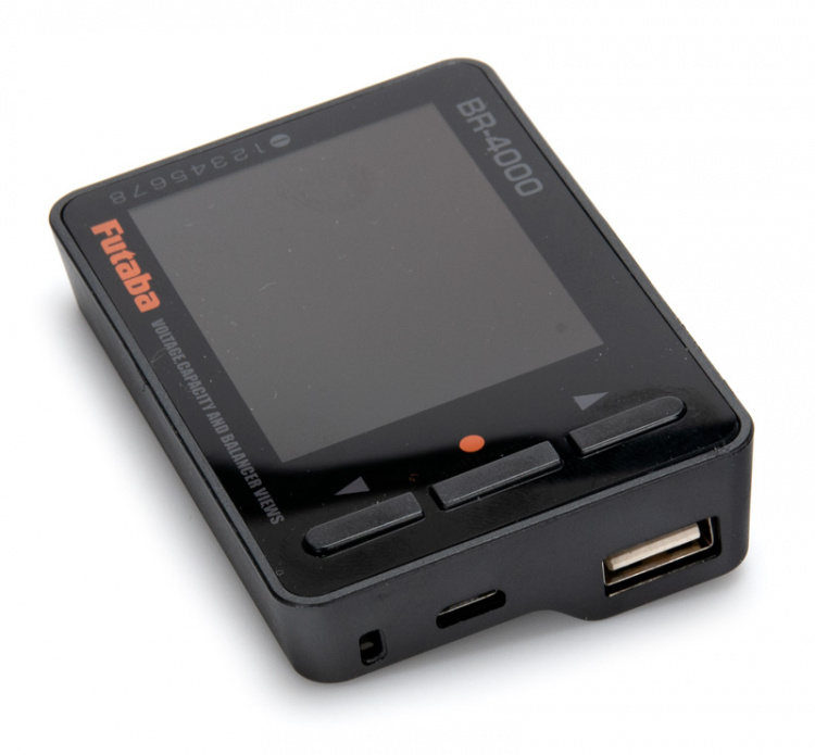 Futaba BR-4000 Batteritestare LiPo, LiFe, LiIon, NiMH