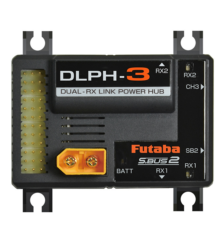 Futaba DLPH-3 Dubbla RX Link Power Hub