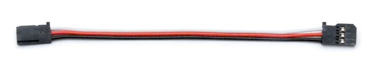 Förlängningskabel GY520 svart 130mm