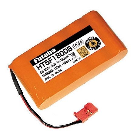 Sändarbatteri NiMH 6,0V 1800mAh 4PK/14SG/6J/8J