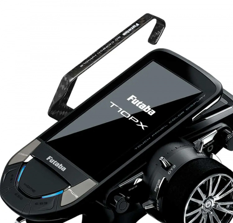 Futaba Handtag i kolfiber 3D T10PX