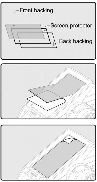 Skyddsfilm Display - T7PX