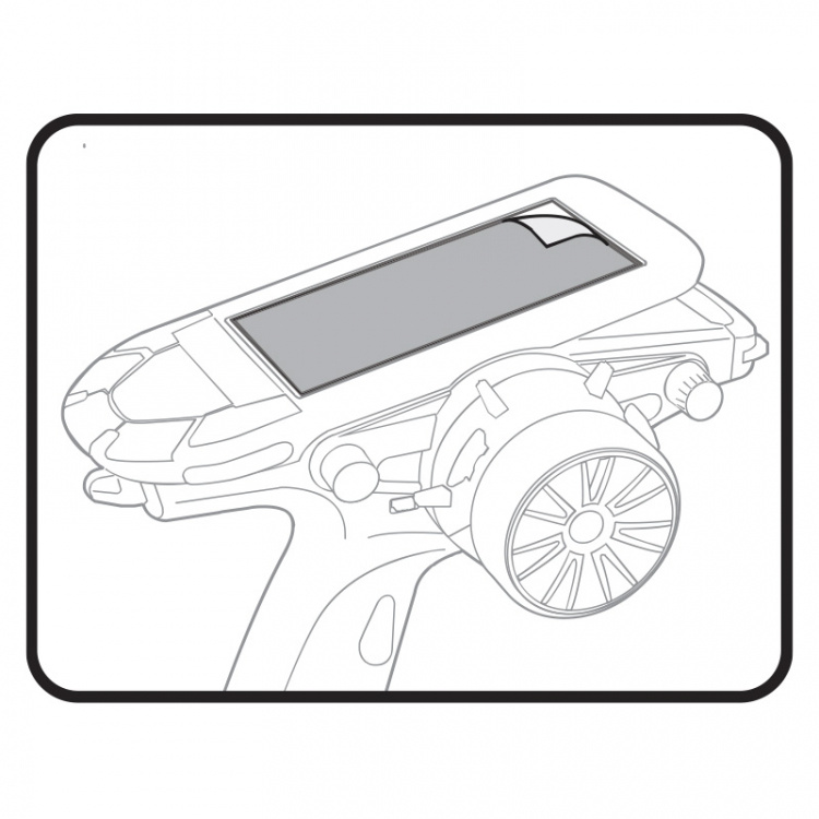 Futaba Skyddsfilm Display T10PX