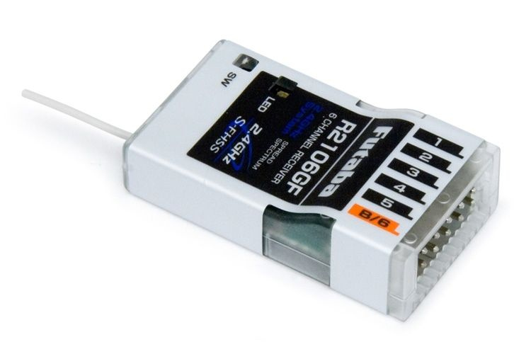 Mottagare 6-K 6J, 8J, 10J 2.4G S-FHSS, HV Micro