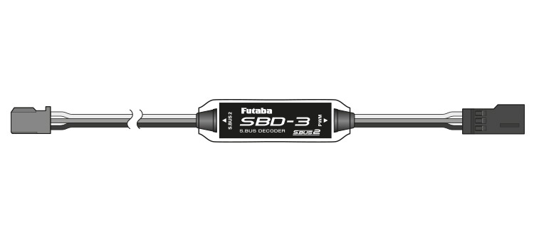 Futaba SBD-3 S.BUS Dekoder/Converter