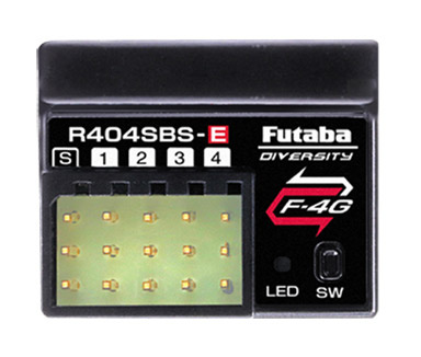 Futaba T10PX Rattradio F-4G/SR/T-FHSS med R404SBS-E