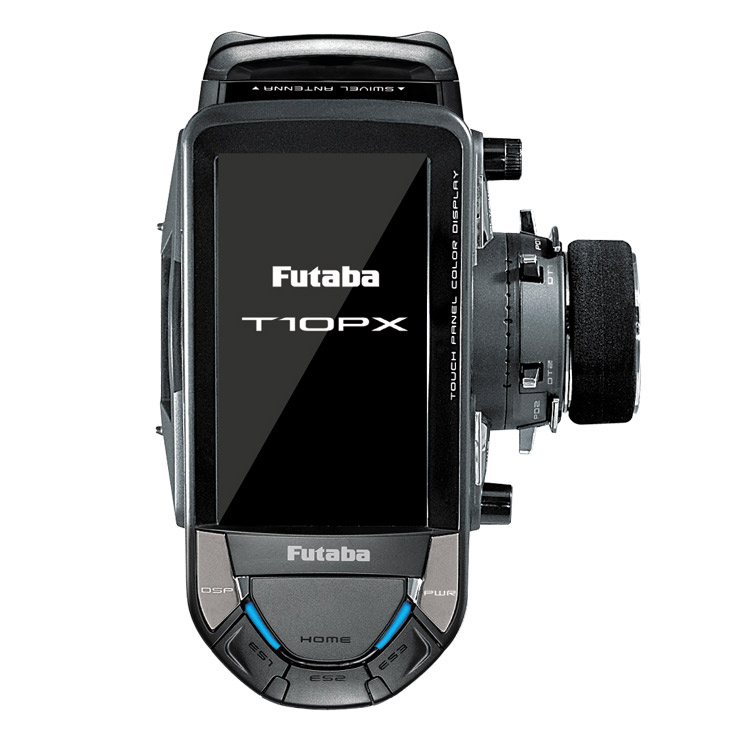 Futaba T10PX Rattradio F-4G/SR/T-FHSS med R404SBS-E