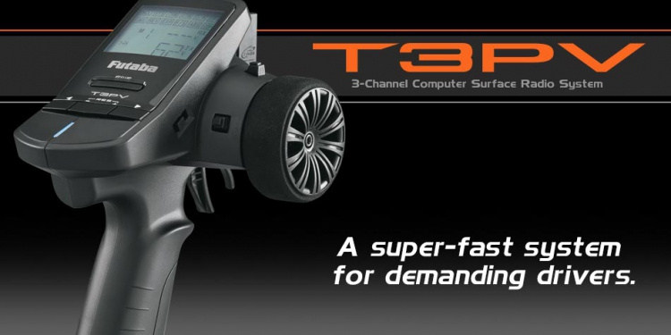 Futaba 3PV Rattradio/R203GF 2.4GHz S/T-FHSS