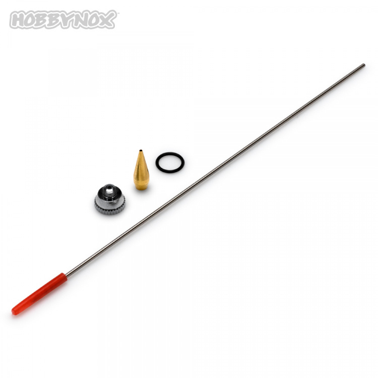 Hobbynox FLOW-TF/BF Nål & Munstycke Set 0.8mm