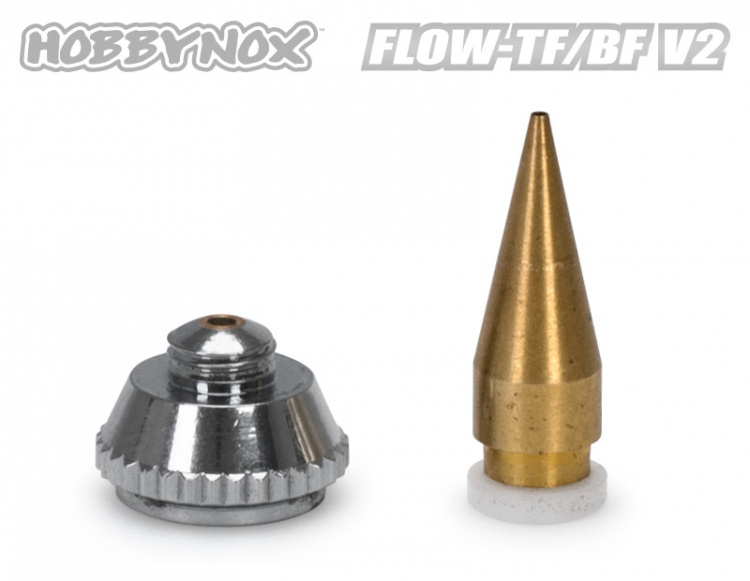 Hobbynox FLOW-TF/BF V2 Nål & Munstycke Set 0.3mm