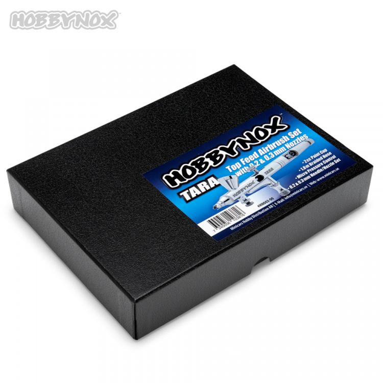 Hobbynox TARA Airbrush Top Feed 0.2/0.3/0.5mm 2cc 1.8m Slang