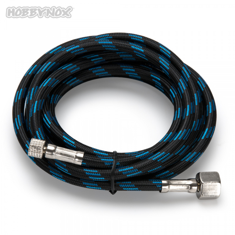 Hobbynox Luftslang Förstärkt med G1/8 x G1/4 Honkopplingar 3m