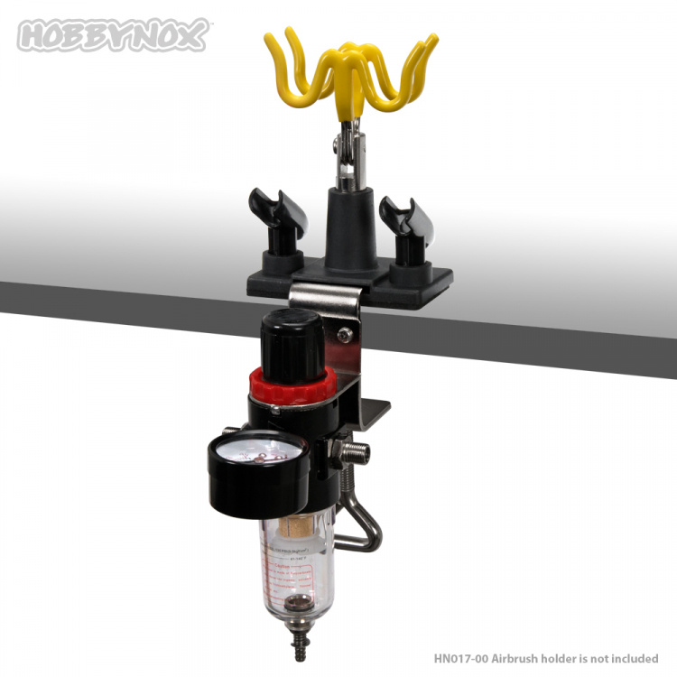 Hobbynox Luftregulator med Manometer och Luftfilter G1/8 & G1/4