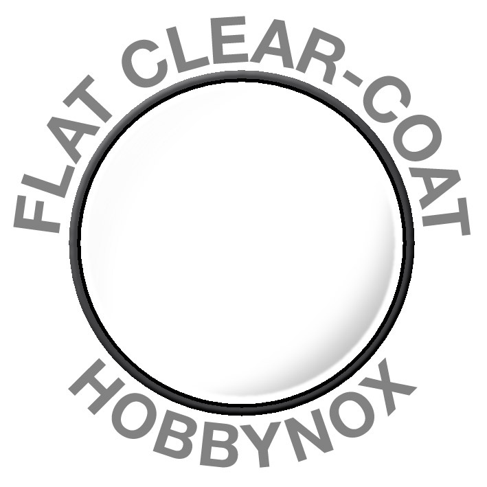 Hobbynox Matt Klarlack R/C Racing Car Spray Färg 150 ml