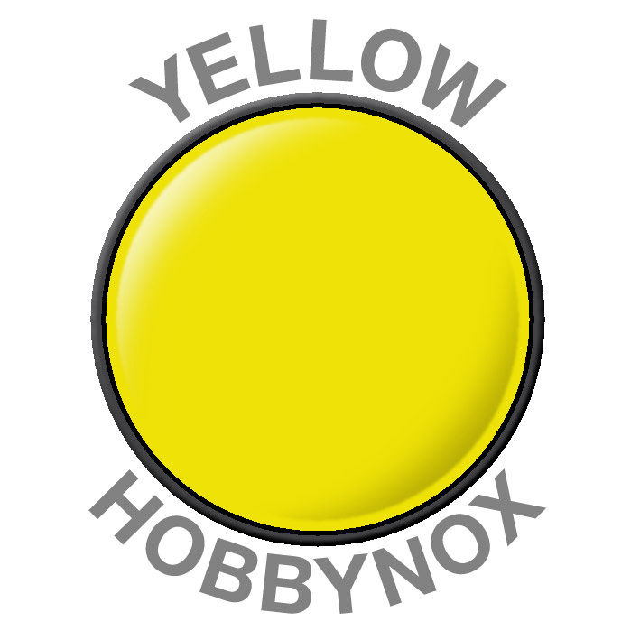 Hobbynox Gul R/C Racing Spray Färg 150 ml