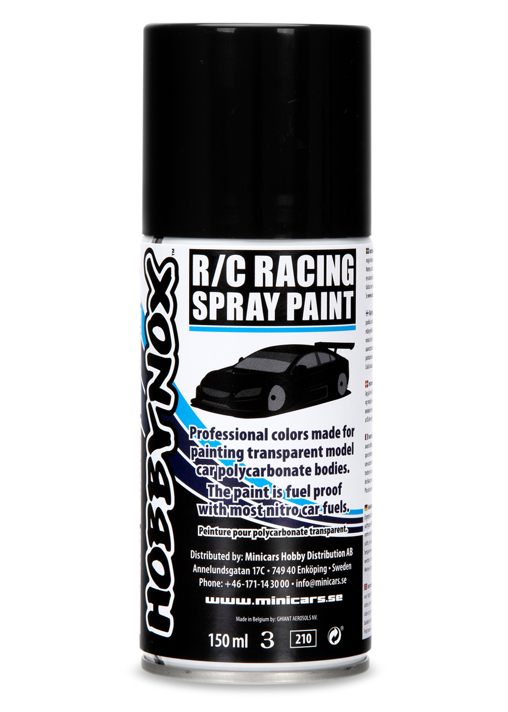Hobbynox Orange R/C Racing Spray Färg 150 ml