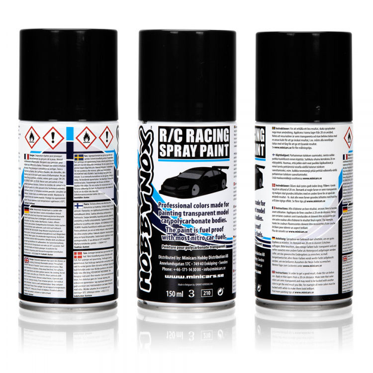 Hobbynox Neon Blå R/C Racing Spray Färg 150 ml