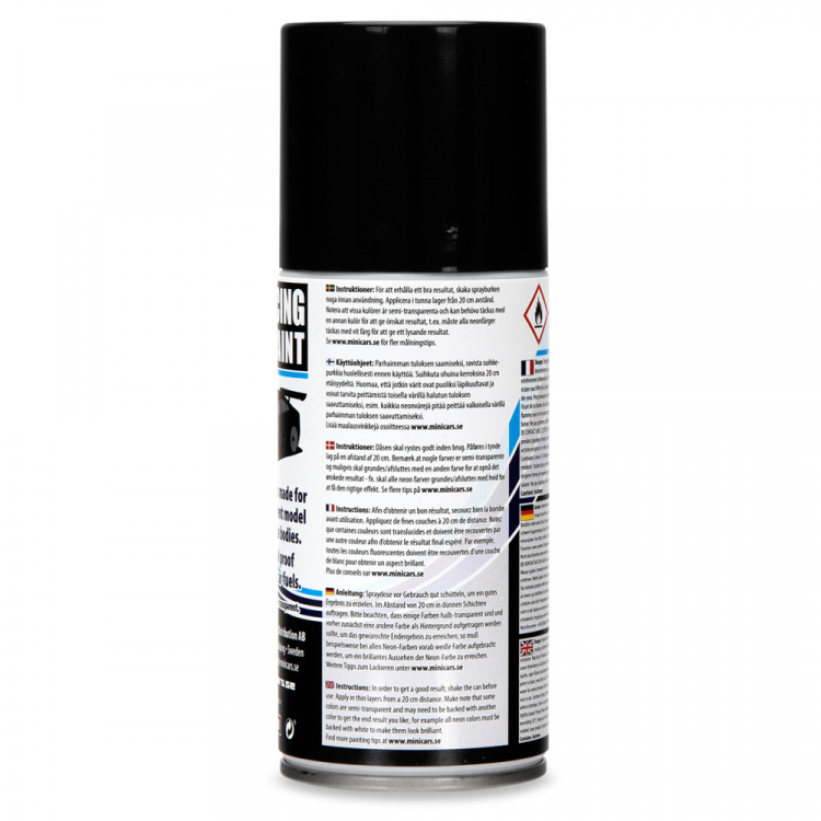 Hobbynox Transparent Mörk Blå R/C Racing Spray Färg 150 ml