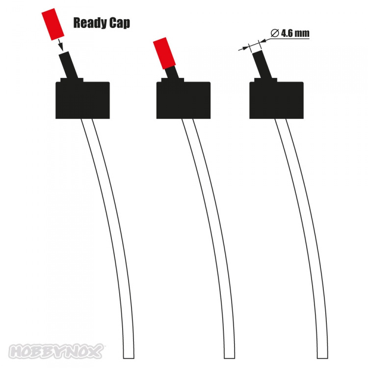 Hobbynox Airbrush Flask-Adapter för 60ml/120ml (1)
