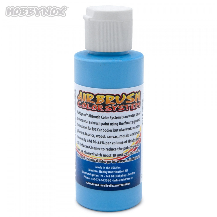 Hobbynox Airbrush Color Solid Sky Blå 60ml