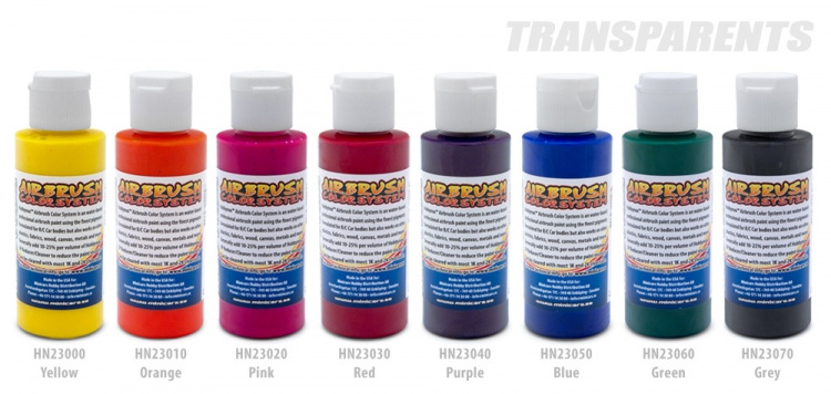 Hobbynox Airbrush Color Transparent Grön 60ml